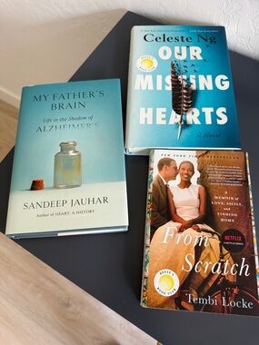 Collection of Three Books — Teal & Turquoise Covers Included